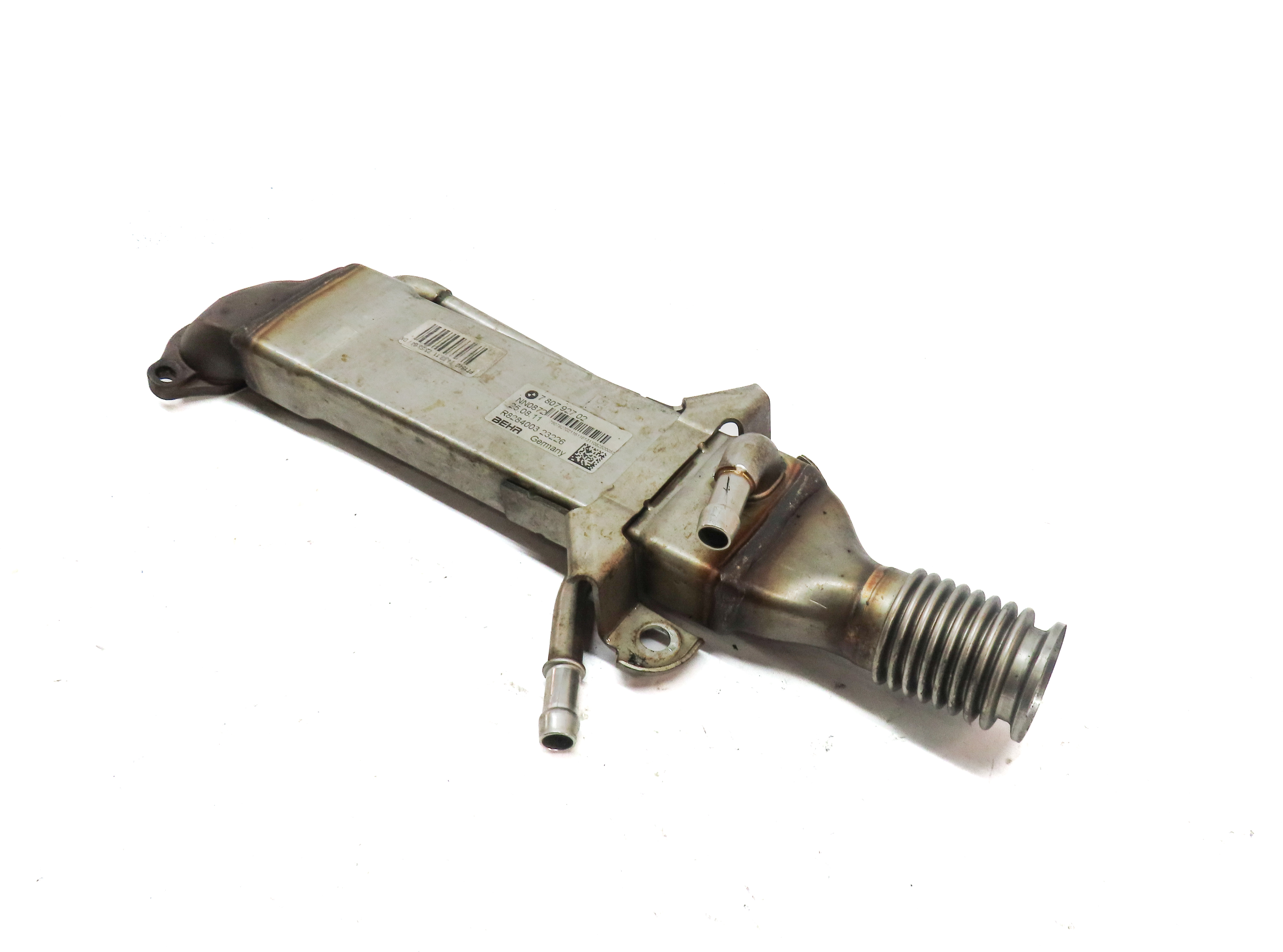 2012 BMW X5 (E70) 3.0L M57 DIESEL PARTICULATE FILTER EXHAUST COOLER INTERCOOLER — exact item pictured